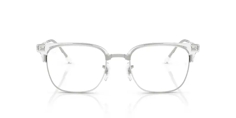 Unisex RX7216 NEW CLUBMASTER 2001 Montature da vista Acetato Trasparente Trasparente Squadrata Normale miniatura 3