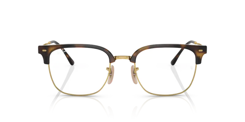 Ray - Ban Unisex RX7216 New clubmaster 2012 Montature da vista Plastica Havana Squadrata miniatura 2