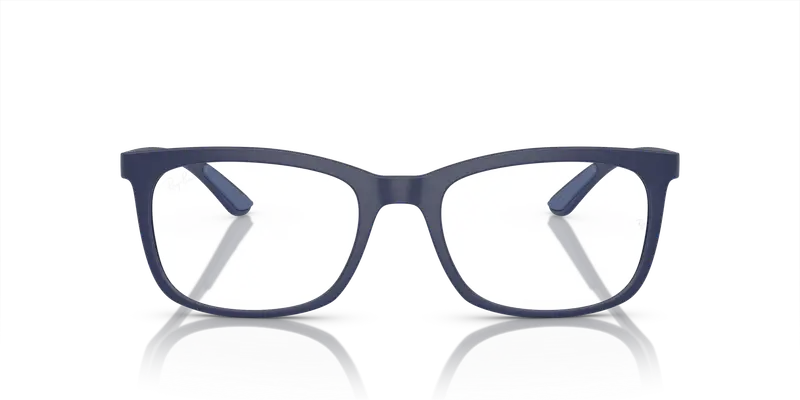 Ray - Ban Unisex RX7230 5207 Montature da vista Peek Blu Trasparente Pillow Normale miniatura 2