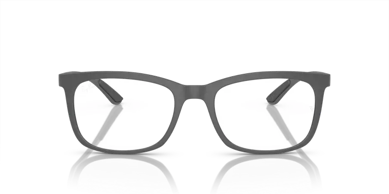 Ray - Ban Unisex RX7230 5521 Montature da vista Peek Grigio Trasparente Pillow Normale miniatura 2