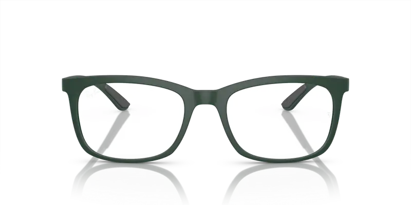 Ray - Ban Unisex RX7230 8062 Montature da vista Peek Verde Trasparente Pillow Normale miniatura 2