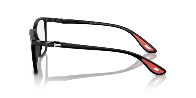 Ray - Ban Unisex RX7240M F602 Montature da vista Nylon Nero Trasparente Squadrata Normale miniatura 3