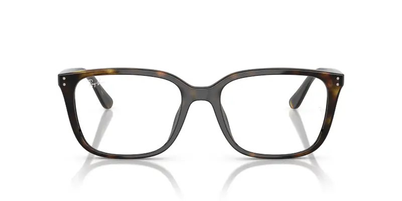 Unisex RX7248D 2012 Montature da vista Acetato Tartaruga Trasparente Squadrata Normale miniatura 3