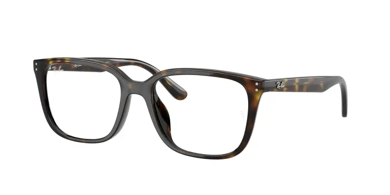 Unisex RX7248D 2012 Montature da vista Acetato Tartaruga Trasparente Squadrata Normale