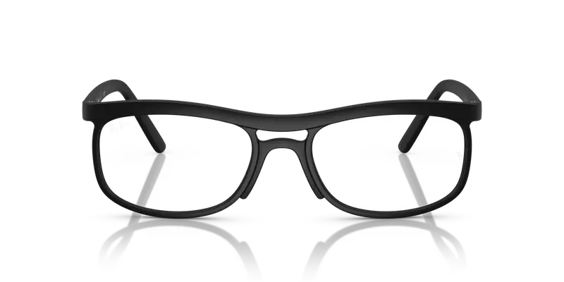 Ray - Ban Unisex RX7254 5204 Montature da vista Peek Nero Trasparente Pillow Normale miniatura 2