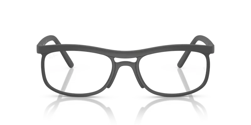 Ray - Ban Unisex RX7254 5521 Montature da vista Peek Grigio Trasparente Pillow Normale miniatura 2