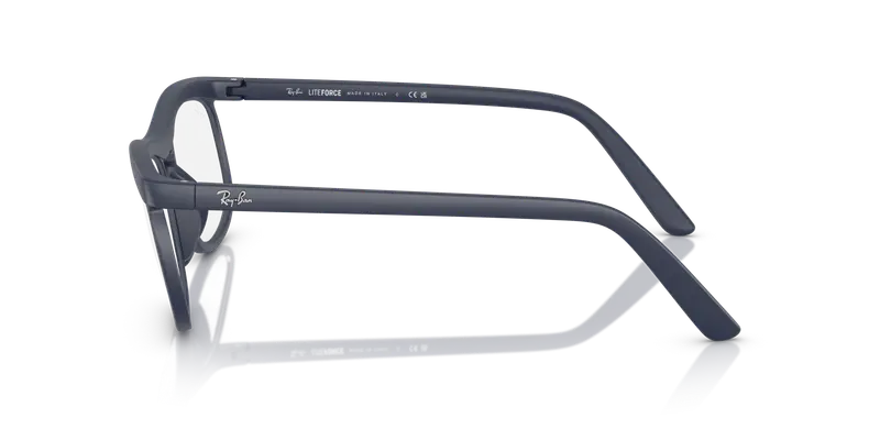 Ray - Ban Unisex RX7254 8087 Montature da vista Peek Blu Trasparente Pillow Normale miniatura 3