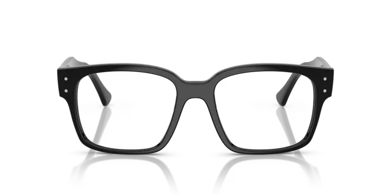 Ray - Ban Unisex RX7256 LAURENE 8260 Montature da vista Acetato Nero Trasparente Squadrata Normale miniatura 2