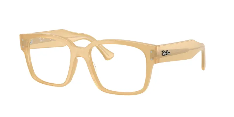 Ray - Ban Unisex RX7256 LAURENE 8430 Montature da vista Acetato Marrone Trasparente Squadrata Normale