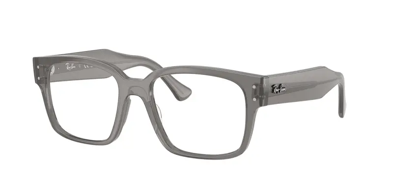 Ray - Ban Unisex RX7256 LAURENE 8431 Montature da vista Acetato Grigio Trasparente Squadrata Normale