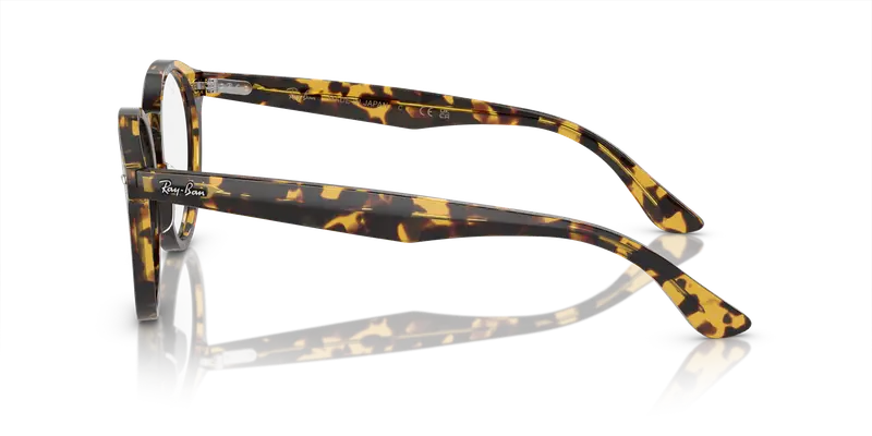 Ray - Ban Unisex RX7680V LARRY 8116 Montature da vista Acetato Tartaruga Trasparente Pantos Normale miniatura 3