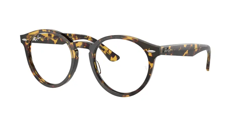 Unisex RX7680V LARRY 8116 Montature da vista Acetato Tartaruga Trasparente Pantos Normale