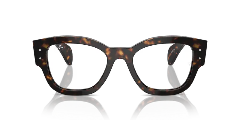 Ray - Ban Unisex RX7681V JORGE 2012 Montature da vista Acetato Tartaruga Trasparente Squadrata Normale miniatura 2