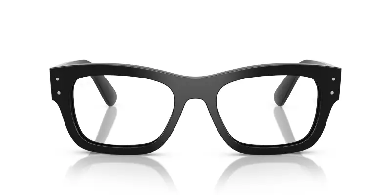 Unisex RX7683V JOSEPH 2000 Montature da vista Acetato Nero Trasparente Squadrata Normale miniatura 3