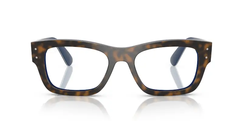 Unisex RX7683V JOSEPH 8391 Montature da vista Acetato Tartaruga Trasparente Squadrata Normale miniatura 3