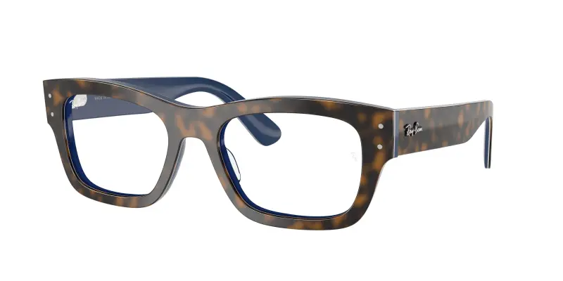 Unisex RX7683V JOSEPH 8391 Montature da vista Acetato Tartaruga Trasparente Squadrata Normale