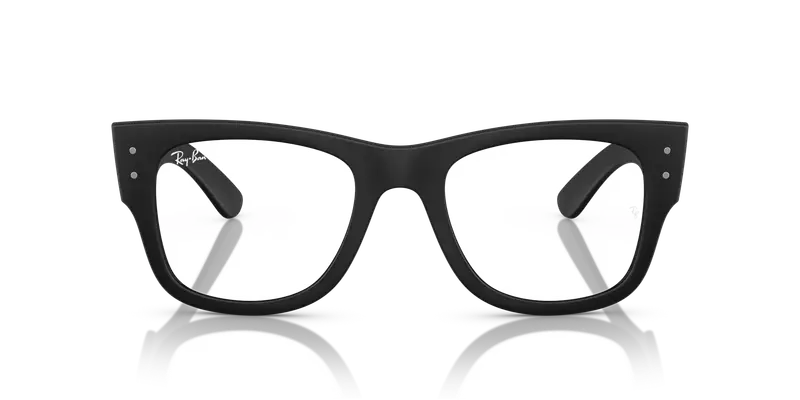 Ray - Ban Unisex RX7840V 5204 Montature da vista Peek Nero Trasparente Squadrata Normale miniatura 2