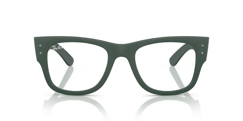 Unisex RX7840V 8062 Montature da vista Peek Verde Trasparente Squadrata Normale miniatura 3