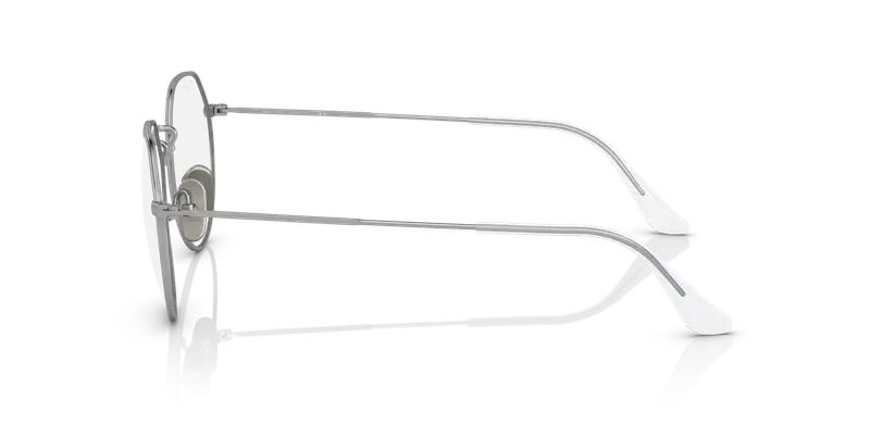 Ray - Ban Unisex RX8165V 1224 Montature da vista Titanio Argento Trasparente Geometrica Normale miniatura 3