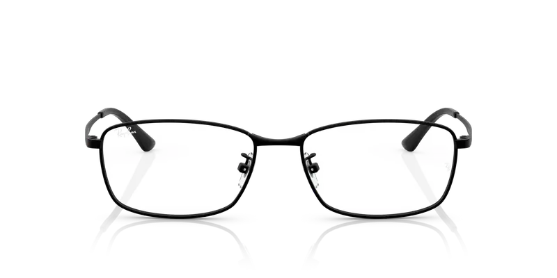 Ray - Ban Unisex RX8775D 1012 Montature da vista Titanio Nero Trasparente Squadrata Normale miniatura 2