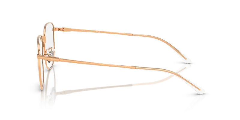 Ray - Ban Unisex RX8776D 1248 Montature da vista Titanio Oro Trasparente Geometrica Normale miniatura 3