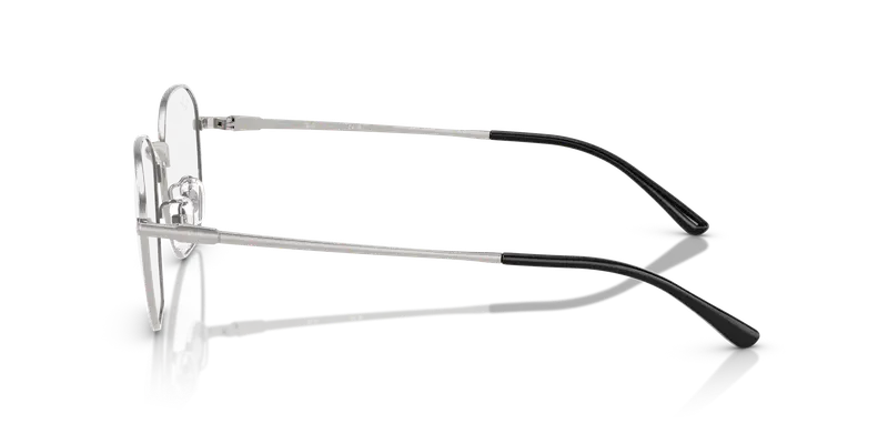 Ray - Ban Unisex RX8777D 1002 Montature da vista Titanio Argento Trasparente Geometrica Normale miniatura 3