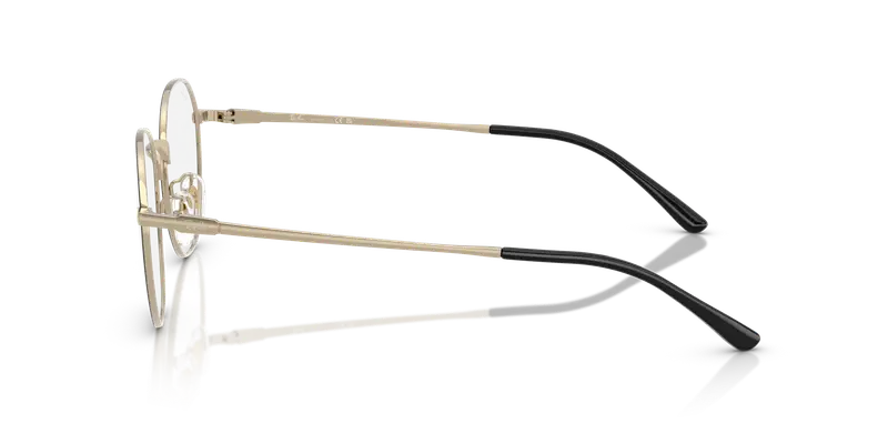 Ray - Ban Unisex RX8778D 1250 Montature da vista Titanio Nero Trasparente Squadrata Normale miniatura 3