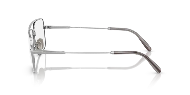 Ray - Ban Unisex RX8797 WILLIAM TITANIUM 1002 Montature da vista Titanio Argento Trasparente Squadrata Normale miniatura 3