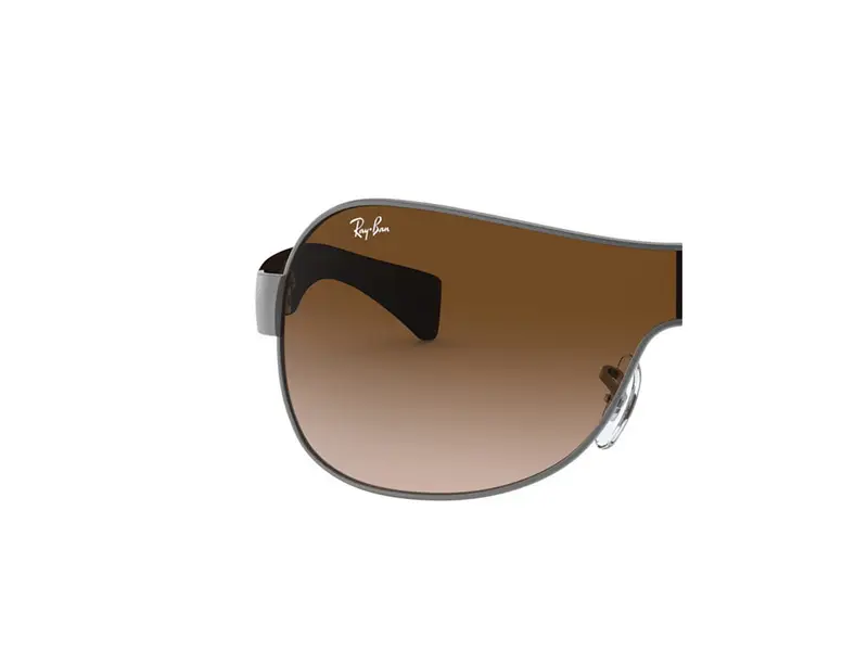 Ray - Ban Uomo Coppia di Lenti di ricambio Ray-Ban RB3471 Lenti di ricambio   Marrone Pilot Normale Sfumato
