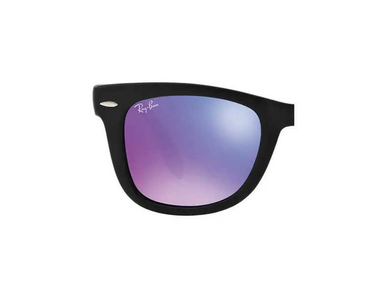 Ray - Ban Uomo Coppia di Lenti di ricambio Ray-Ban RB4105 FOLDING WAYFARER Lenti di ricambio Plastica Marrone Squadrata Normale Sfumato miniatura 2