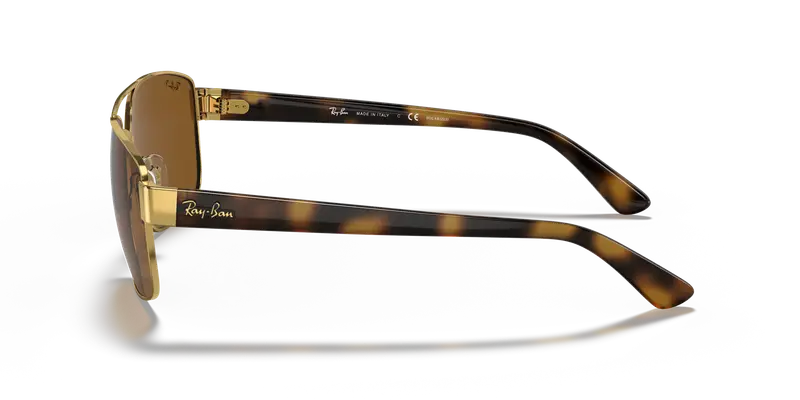 Ray - Ban Occhiali da sole Uomo Marrone 855074 miniatura 3