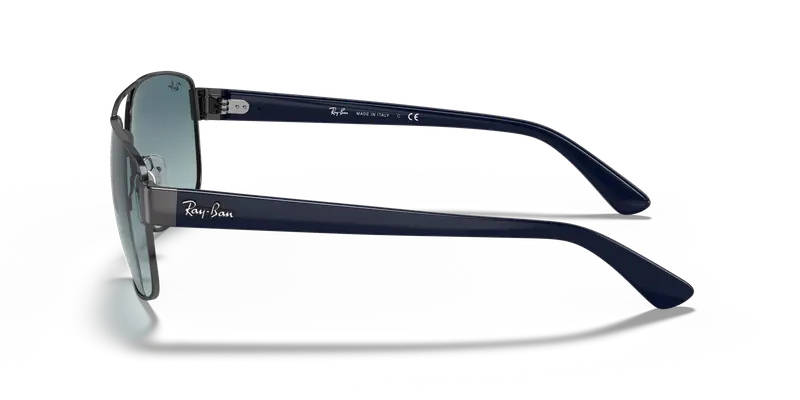 Ray - Ban Occhiali da sole Uomo Blu 855071 miniatura 3