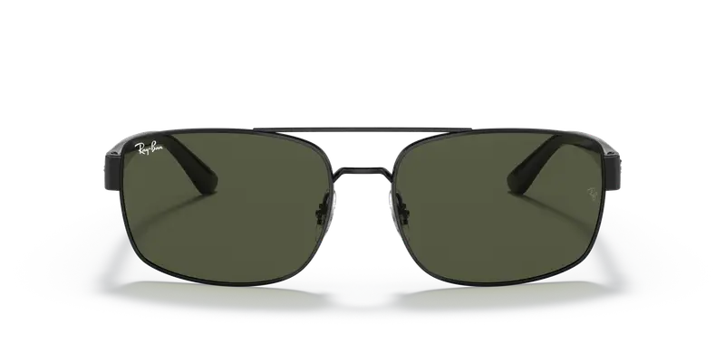 Ray - Ban Occhiali da sole Uomo Nero 856211 miniatura 2