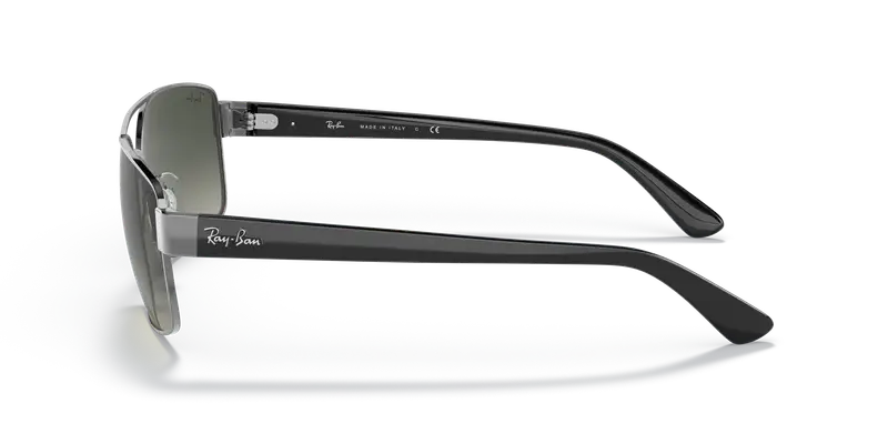 Ray - Ban Occhiali da sole Uomo Grigio 856213 miniatura 3