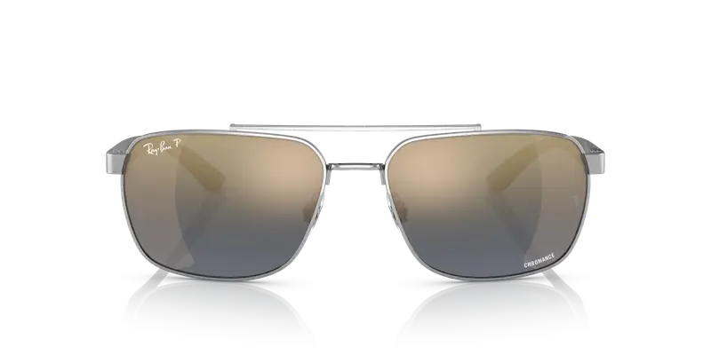Ray - Ban Occhiali da sole Uomo Argento 856684 miniatura 2