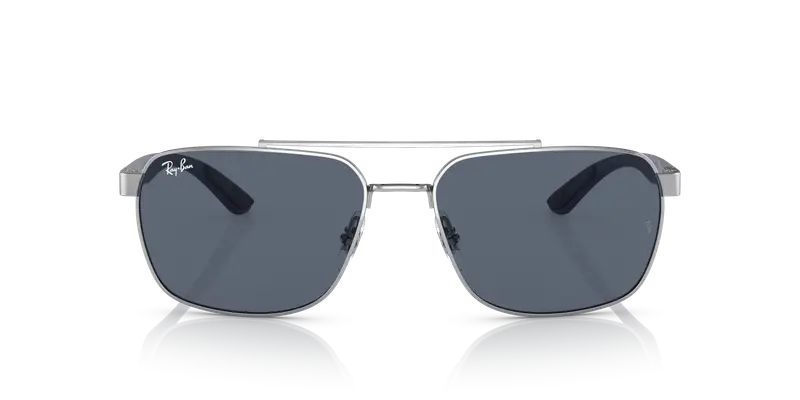 Ray - Ban Occhiali da sole Uomo Argento 856686 miniatura 2