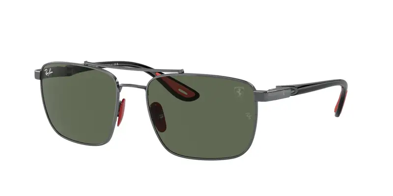 Ray - Ban Occhiali da sole Uomo Verde 858326
