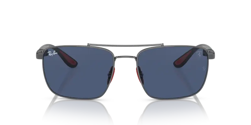 Ray - Ban Occhiali da sole Uomo Blu 858330 miniatura 2