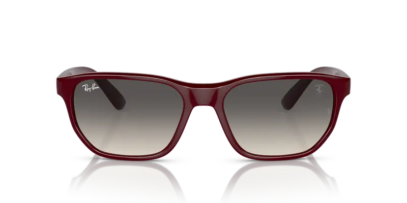Ray - Ban Occhiali da sole Uomo Rosso 858345 miniatura 2