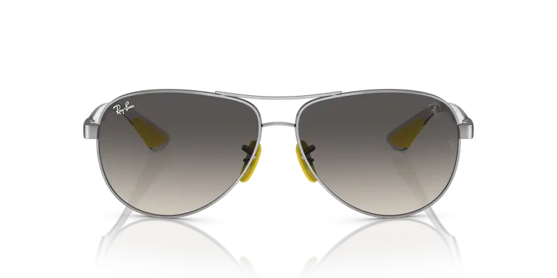 Ray - Ban Occhiali da sole Uomo Argento 858341 miniatura 2