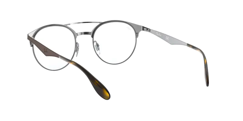 Ray - Ban Uomo RX3545V 2912 Montature da vista Metallo Marrone Pantos miniatura 3