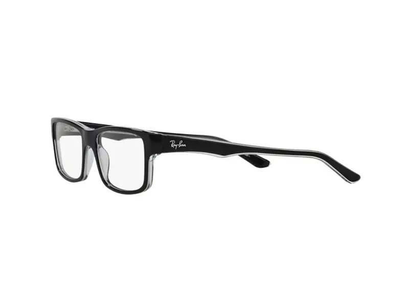 Ray - Ban Uomo RX5245 2034 Montature da vista Plastica Nero Squadrata miniatura 2