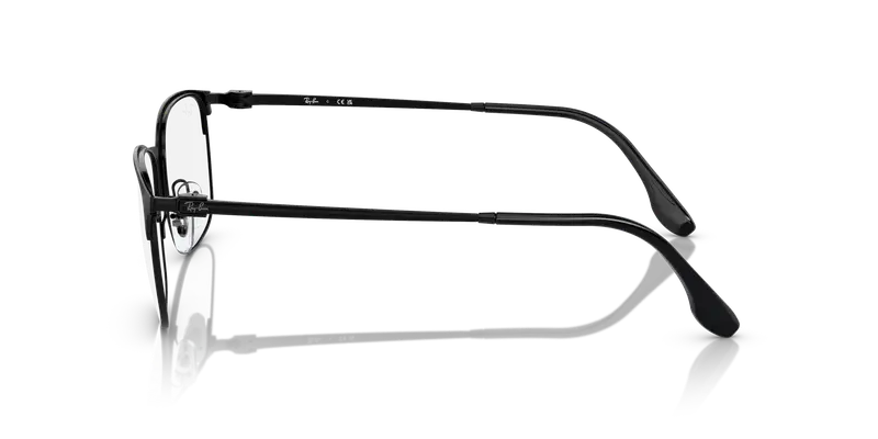 Ray - Ban Uomo RX6494 2904 Montature da vista Metallo Nero Trasparente Pillow Normale miniatura 3