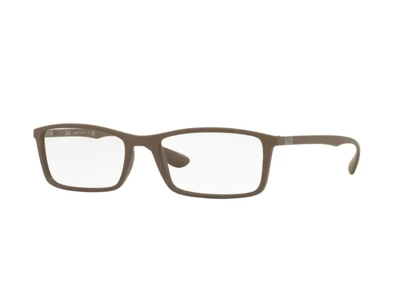 Ray - Ban Uomo RX7048 5522 Montature da vista Plastica Marrone Squadrata