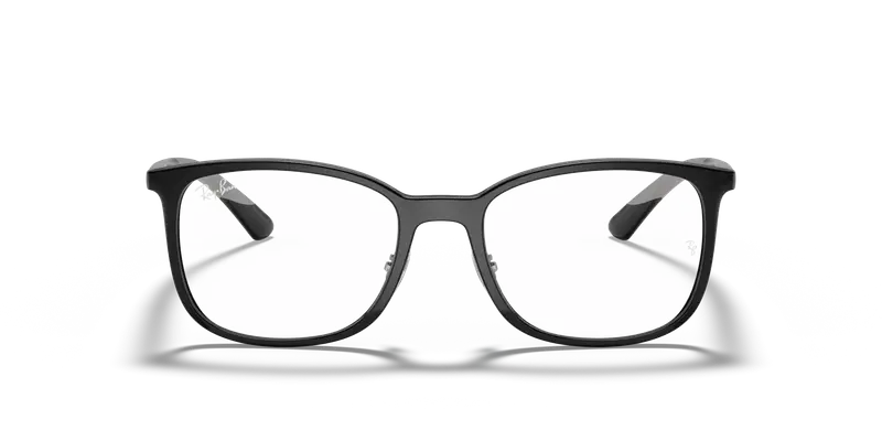 Ray - Ban Uomo RX7142 2000 Montature da vista Plastica Nero Squadrata miniatura 2