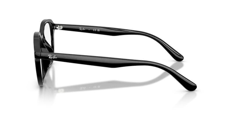 Ray - Ban Uomo RX7259D 2000 Montature da vista Acetato Nero Trasparente Squadrata Normale miniatura 3