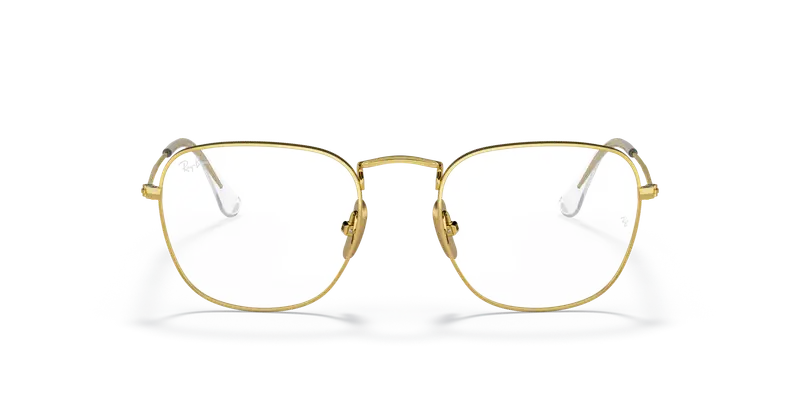 Ray - Ban Uomo RX8157V FRANK 1225 Montature da vista Titanio Oro Trasparente Squadrata Normale miniatura 2