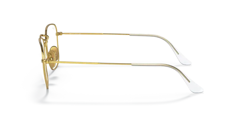 Ray - Ban Uomo RX8157V FRANK 1225 Montature da vista Titanio Oro Trasparente Squadrata Normale miniatura 3