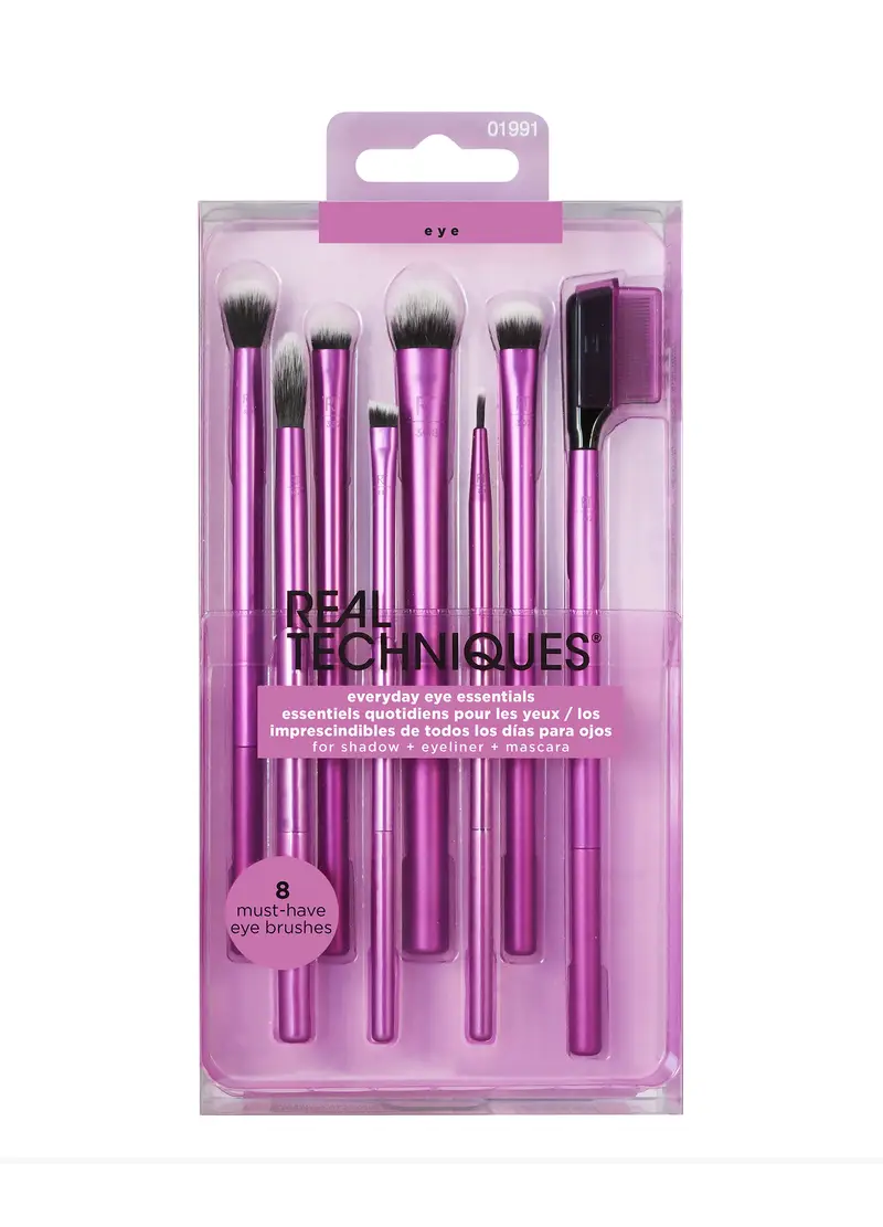 , Set Completo Pennelli Occhi, Donna, Viola miniatura 2