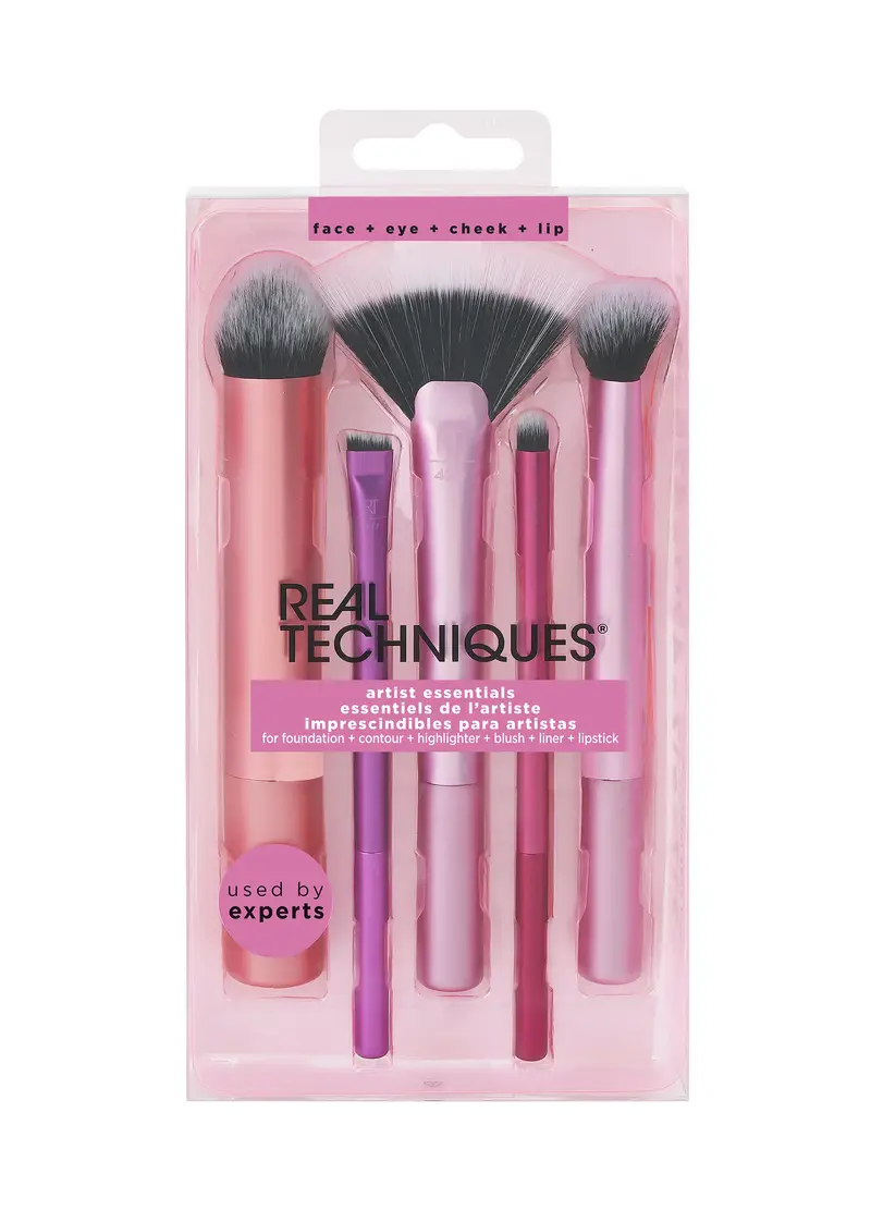 , Set Completo Pennelli Viso, Donna, Rosa miniatura 2